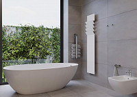 Потрапляючи в тропічний рай. Ванна кімната в мінімалістичному стилі.. Дизайн ВАННОЇ КІМНАТИ