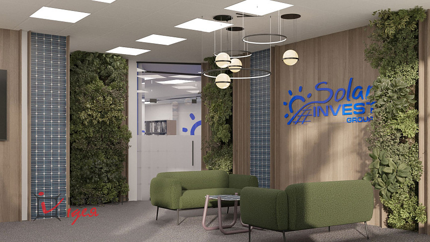 Дизайн офісу компанії &quot;Solar Invest Group&quot;