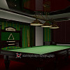 Дизайн VIP-зала бильярдного клуба 3/6 в классическом стиле