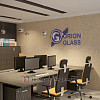 Дизайн офісу компанії Orion-Glass в сучасному стилі