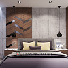 Дизайн інтер&#039;єру стильної спальні в сірих тонах