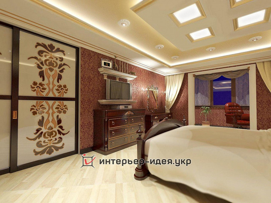Дизайн спальні в классицизмі