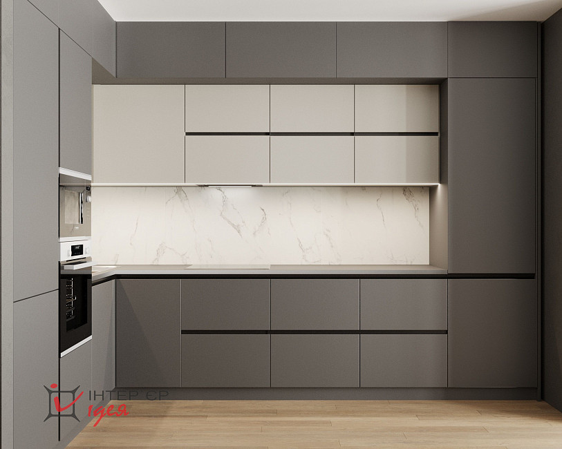 Кухня-вітальня площею 32 м²