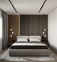 Спальня в сучасному стилі 14 м.кв. Дизайн СПАЛЬНІ