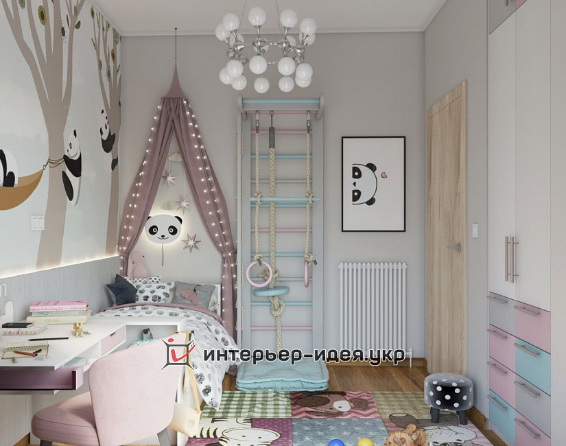 Дитяча кімната в квартирі в Греції