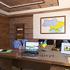 Дизайн кабінету президента Черкаської Торгово-Промислової Палати в сучасному стилі