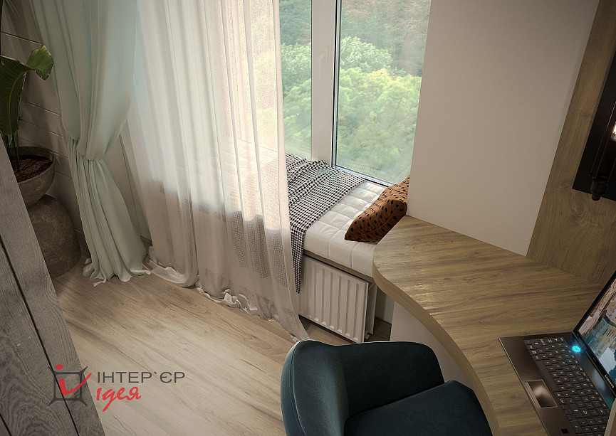 Спальня у скандинавському стилі