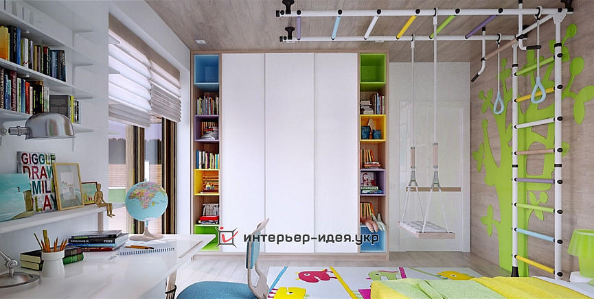 Дизайн дитячої кімнати для школяра