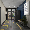 Дизайн коридору виробничого корпусу ПрАТ &amp;quot;Миронівський Хлібопродукт&amp;quot;