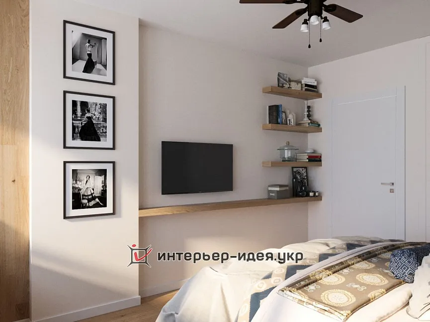 Дизайн спальні в стилі лофт