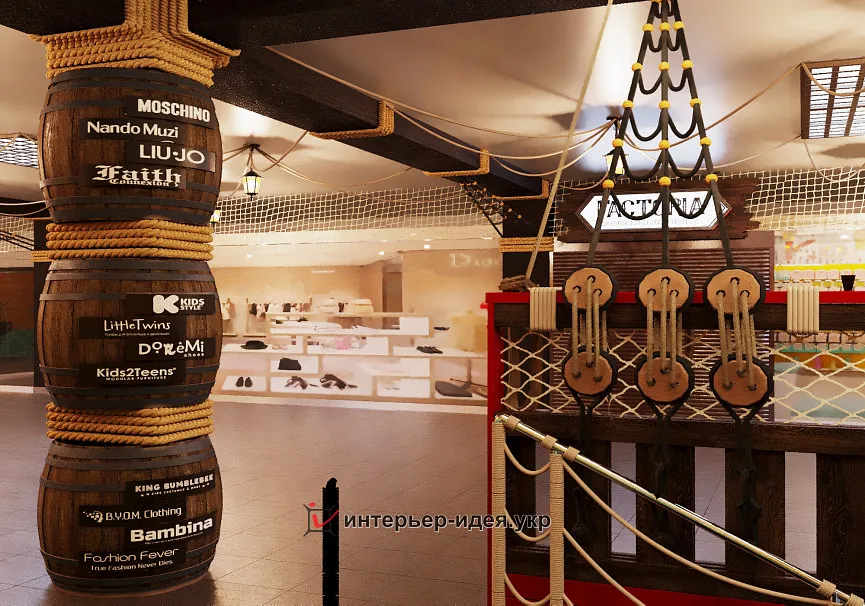 Хол 3-го поверху ТРЦ "Піонер" в м. Черкаси