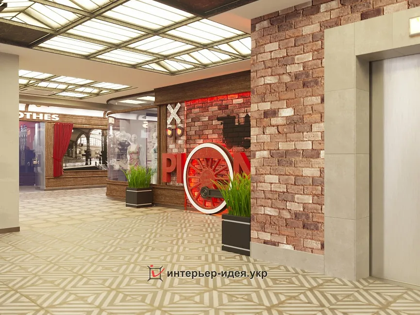 Перший концепт 2го поверху ТРЦ "Піонер"