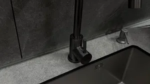 Ефектний та молодіжний дизайн кухні-студії