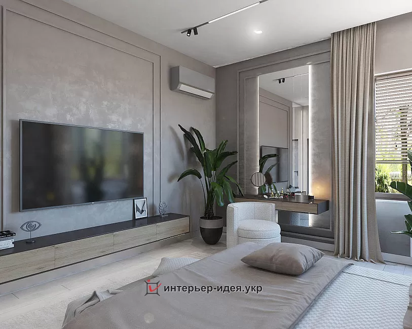 Спальня для молодих батьків, 20 кв.м