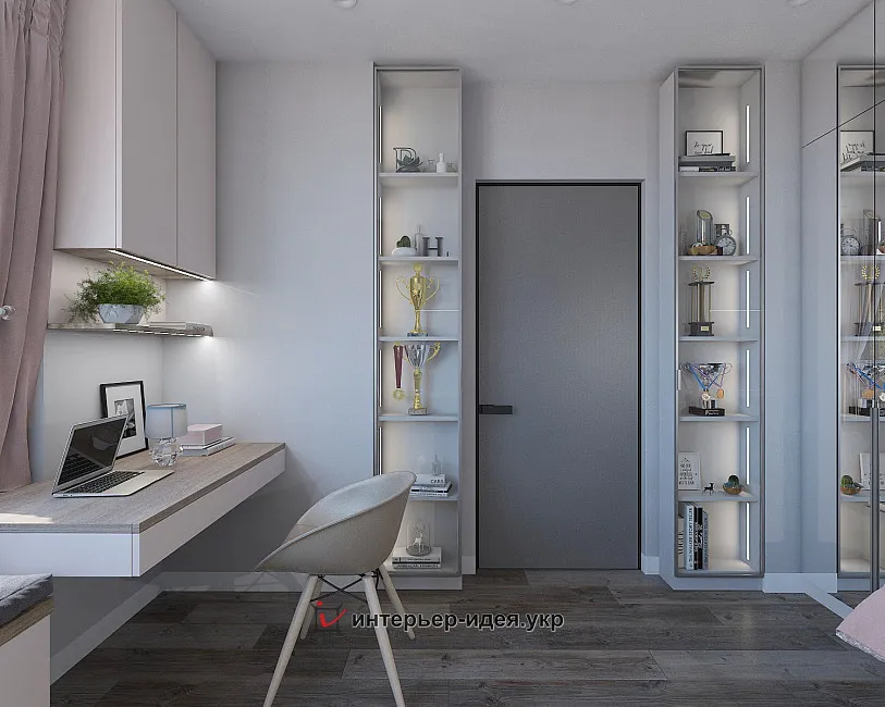 Дитяча кімната для дівчинки в квартирі в ЖК &quot;SKYSUN&quot;, Одеса