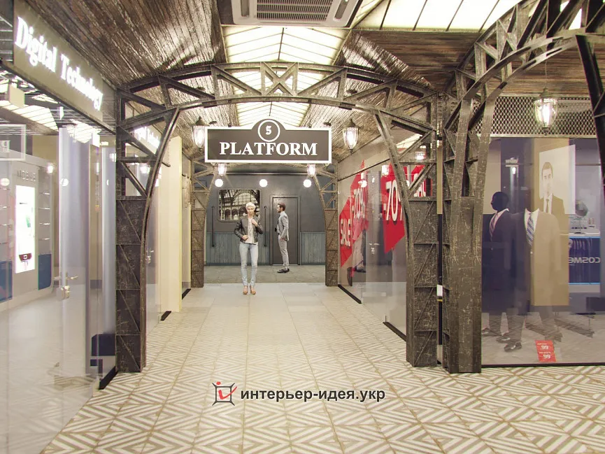 Перший концепт 2го поверху ТРЦ "Піонер"