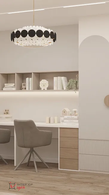 Дитяча кімната в сучасному стилі, 20 м.кв