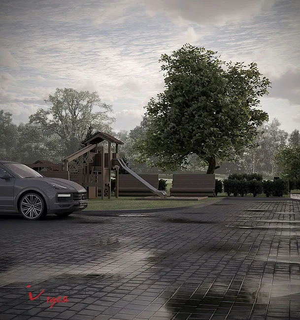 Дизайн фасаду багатоповерхівки в Черкасах, по вул. Шевченка, 184