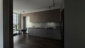 Ефектний та молодіжний дизайн кухні-студії