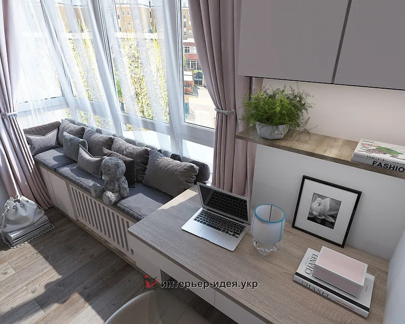 Дитяча кімната для дівчинки в квартирі в ЖК &quot;SKYSUN&quot;, Одеса