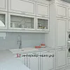 Дизайн кухні в сіро-білих тонах
